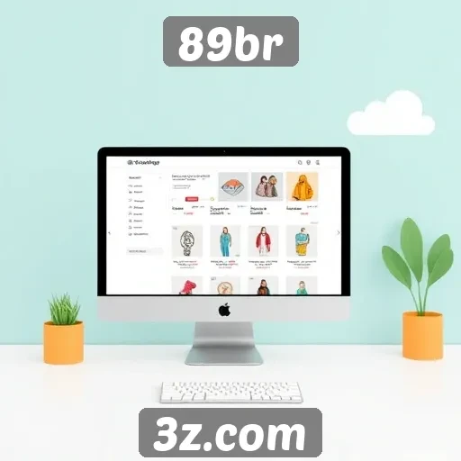 Navegação intuitiva no site 89br facilita a experiência do usuário